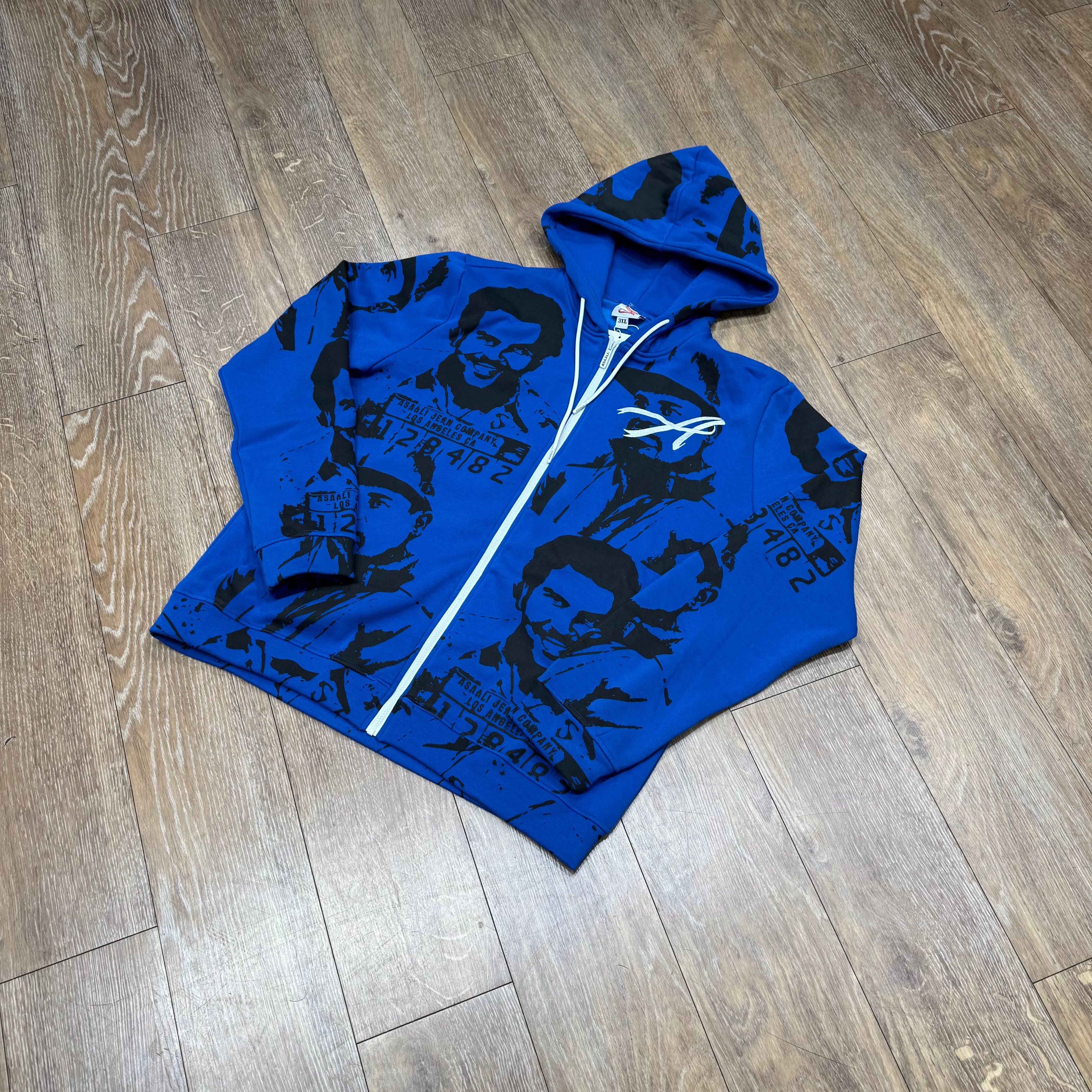ASAALI ROYAL BLUE HOODIE (DEAL OF THE DAY) (BRAND NEW)