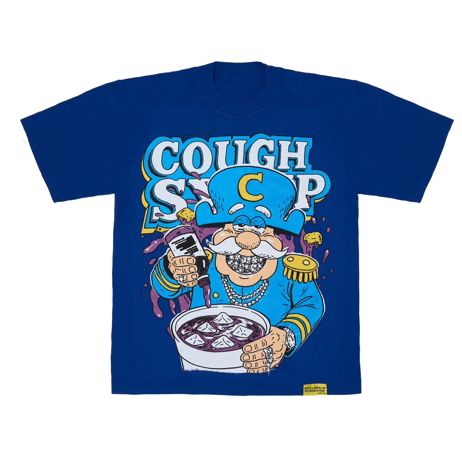 AWFUL LOT OF COUGH SYRUP "CAPTAIN CRUNCH" T-SHIRT