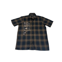 SKYS DA LIMIT BROWN CHAPO FLANNEL
