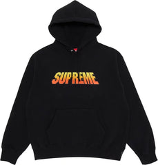 Supreme Gradient Black Hoodie