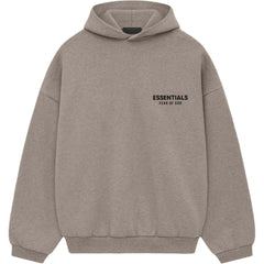 ESSENTIALS HOODIE HEATHER GREY (FW24)