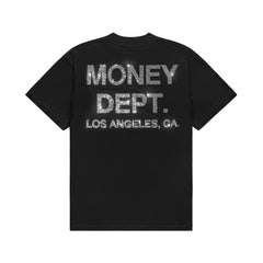 MONEY DEPT CLEAR RHINESTONE TEE