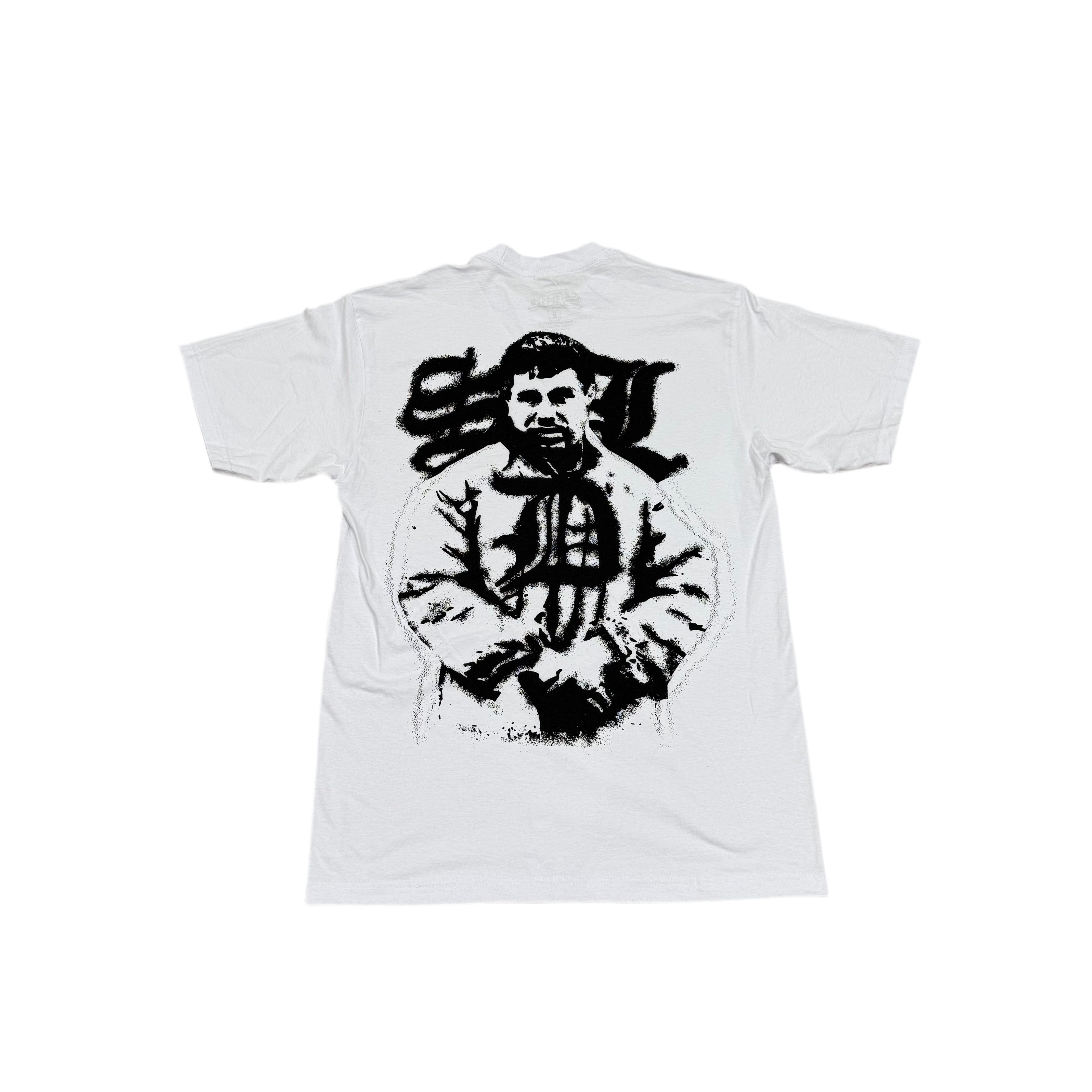 SKY DA LIMIT WHITE CHAPO SHIRT