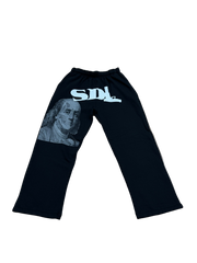 SKY DA LIMIT BLACK/ GREY BENJAMIN SWEATPANTS