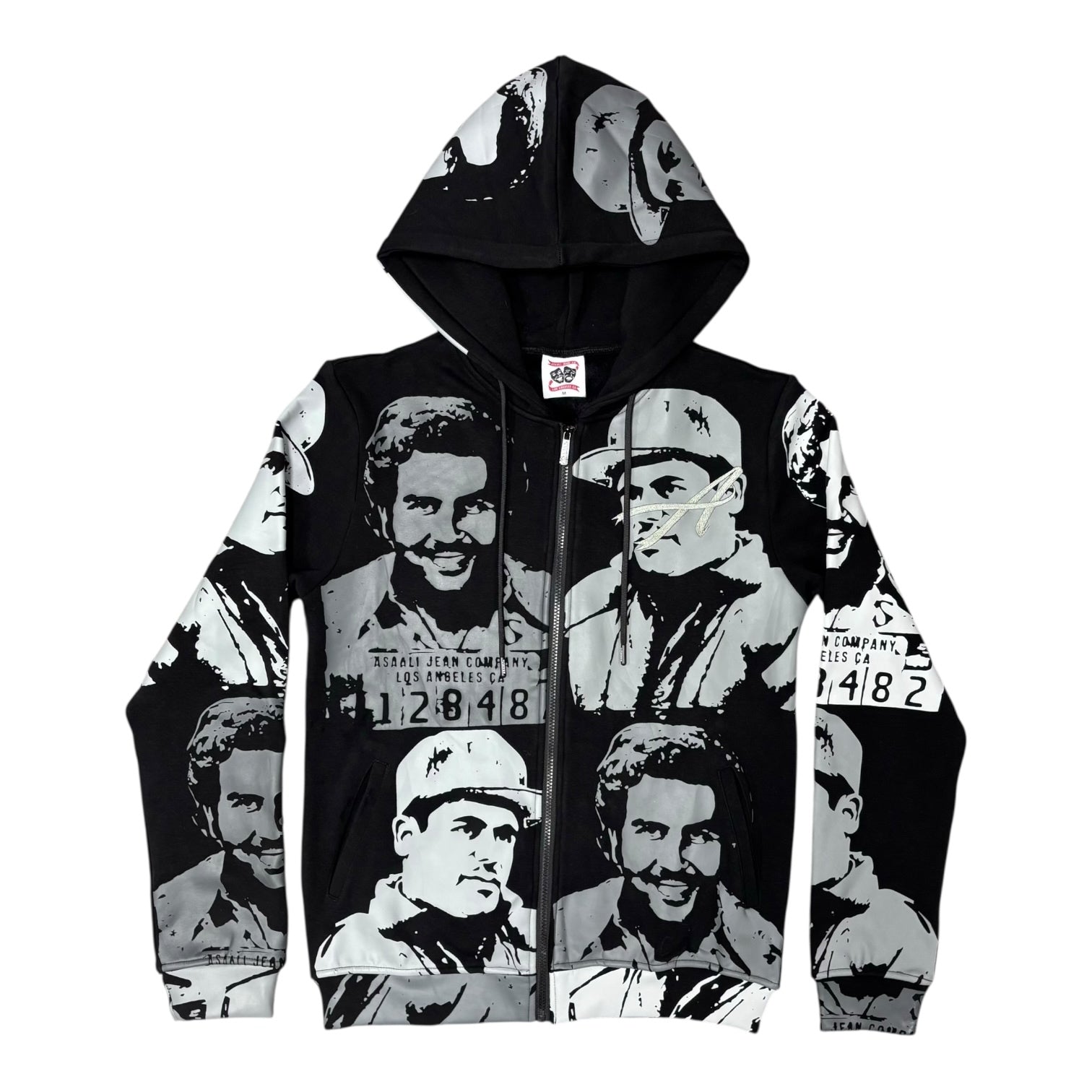 ASAALI PANTONE CARTEL HOODIE "GREY"