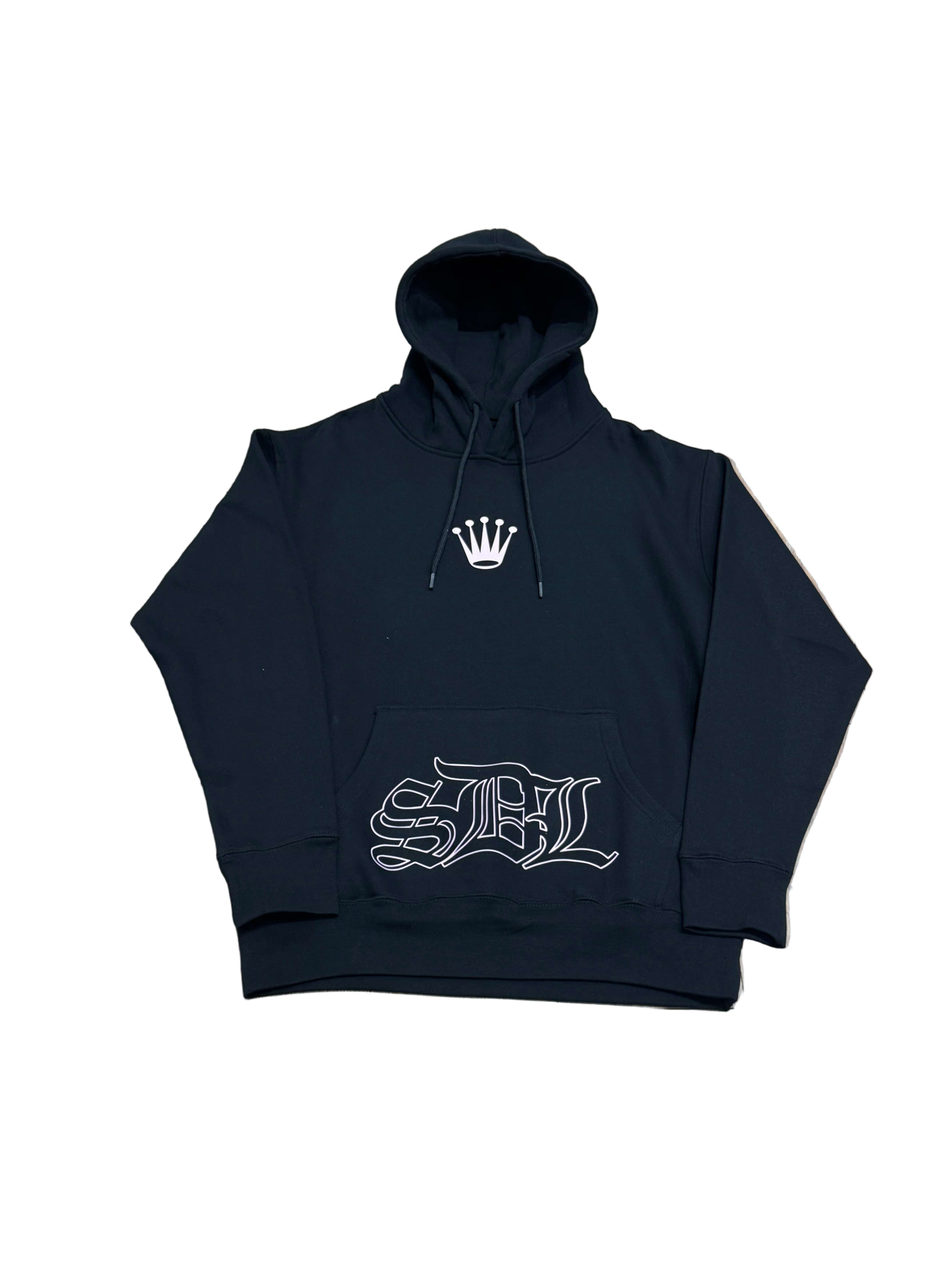 SKY DA LIMIT BLACK/PINK CHAPO CROWN HOODIE