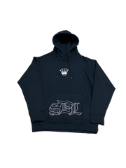 SKY DA LIMIT BLACK/PINK CHAPO CROWN HOODIE