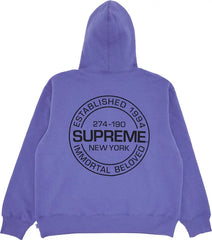 Supreme Immortal Violet Hoodie