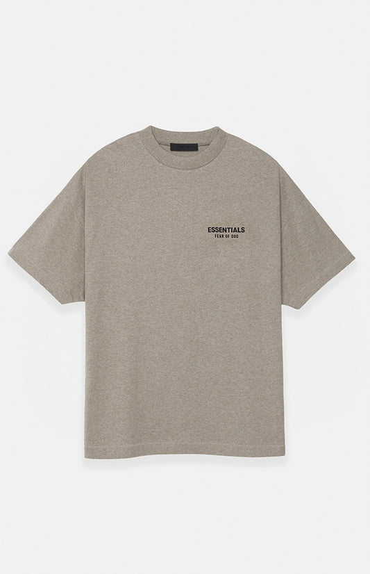 ESSENTIALS T-SHIRT HEATHER GRAY