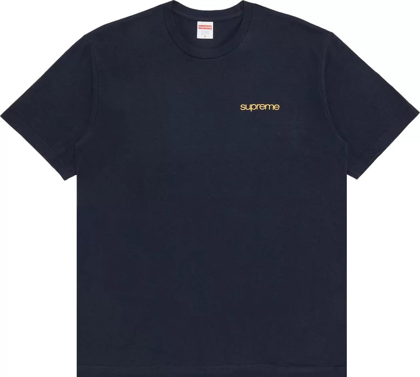 Supreme NYC Navy Tee Shirt