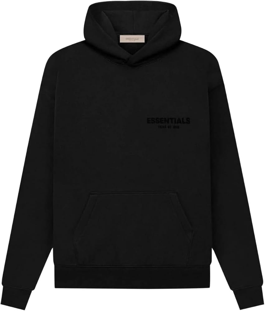 Essentials Black Hoodie