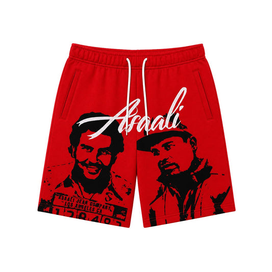 ASAALI RED OG CARTEL SHORTS