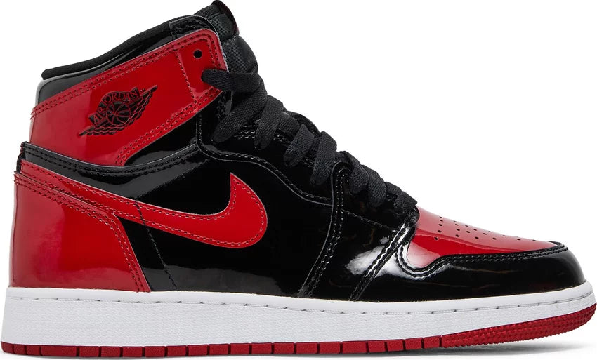 JORDAN 1 RETRO HIGH OG PATENT BRED (GS)