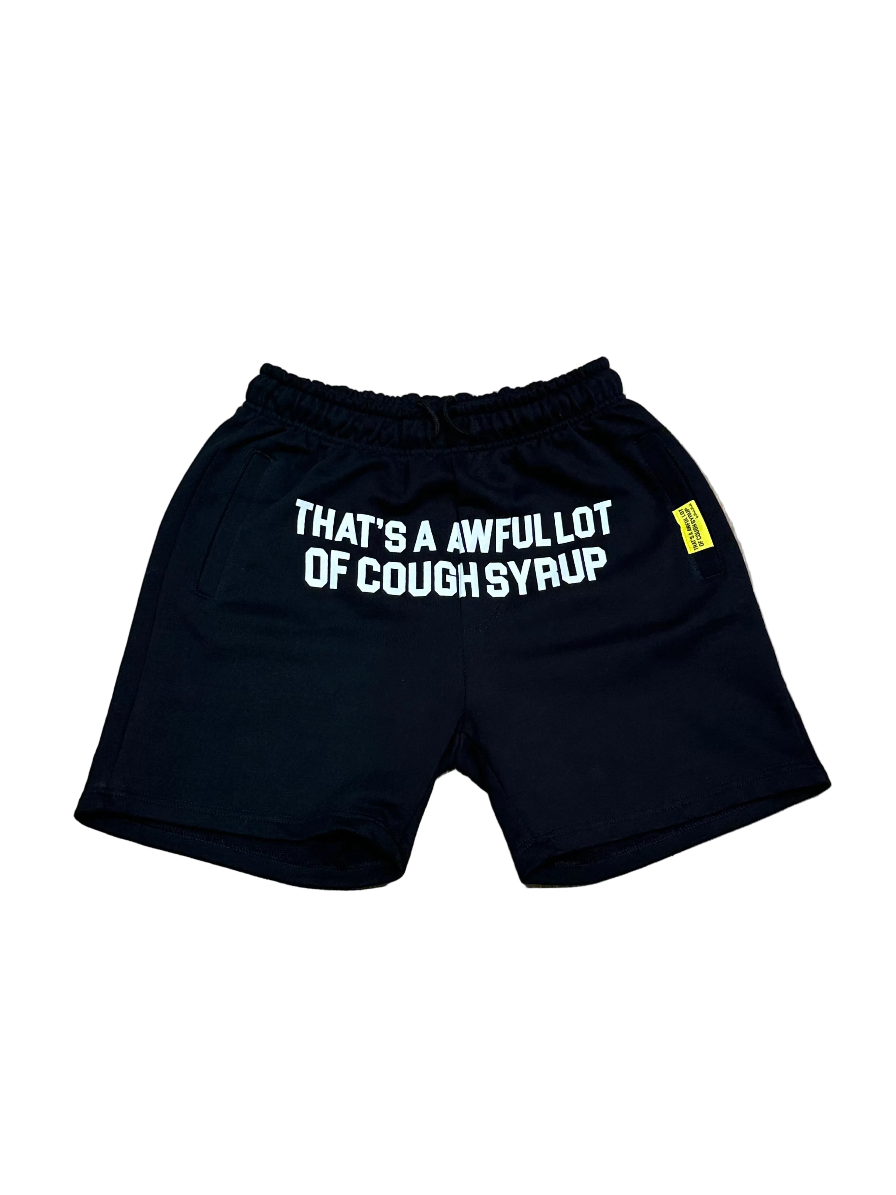 COUGH SYRUP BLACK SHORTS