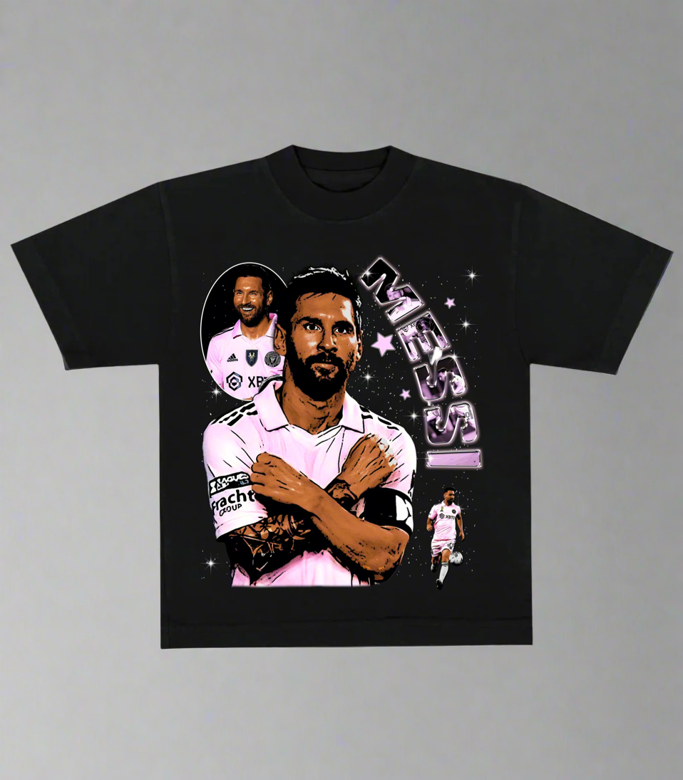 MIAMI NIGHTS TEE BLACK