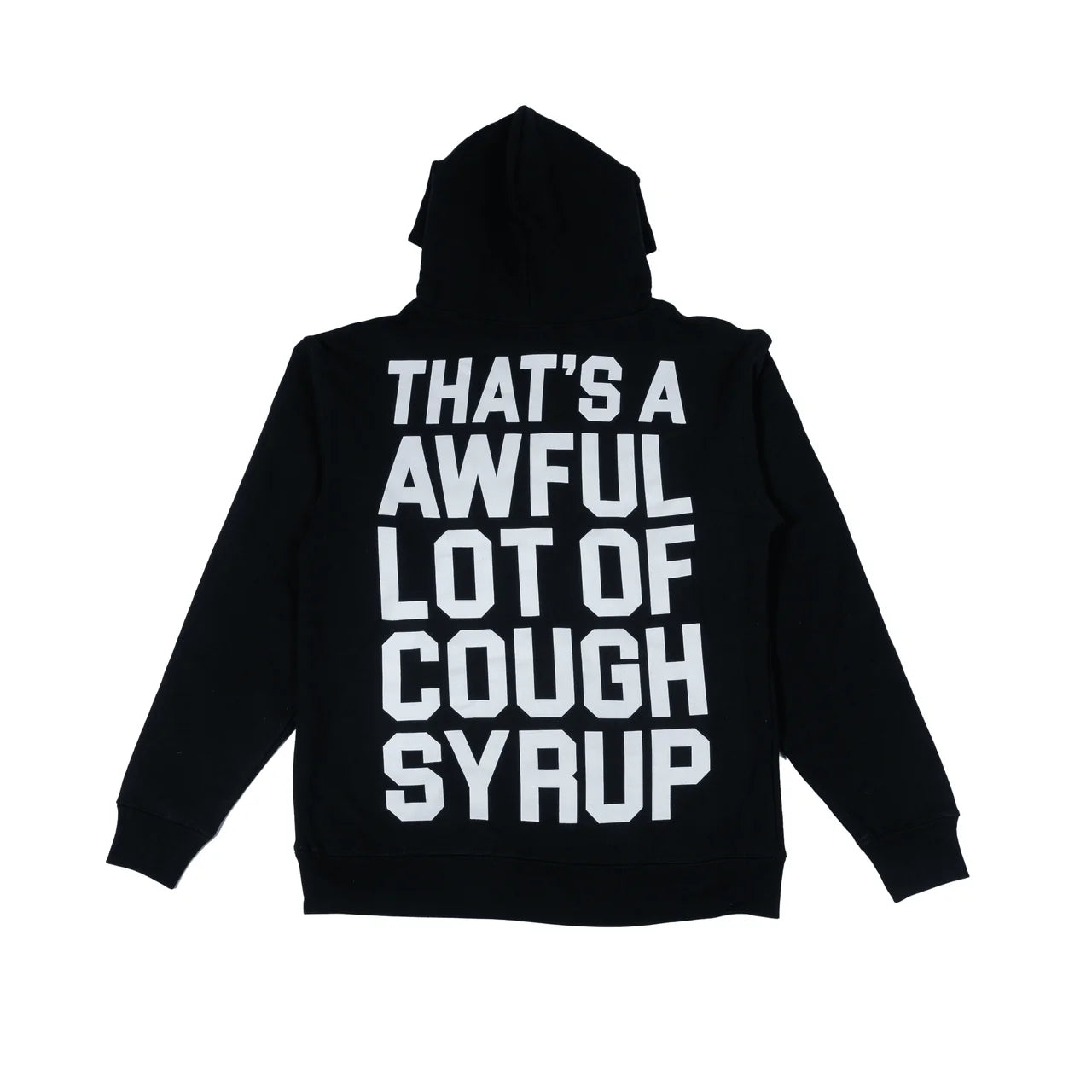 AWFUL LOT OF COUGH SYRUP CLASSIC HOODIE (BLACK)