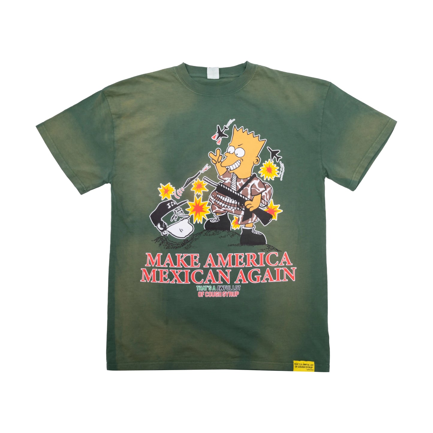 AWFUL LOT OF COUGH SYRUP MAKE AMERICA MEXICAN AGAIN T-SHIRT