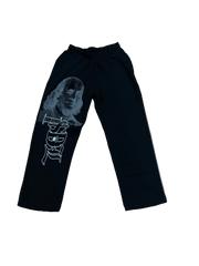 SKY DA LIMIT BLACK BENJAMIN MONEY SWEATPANTS