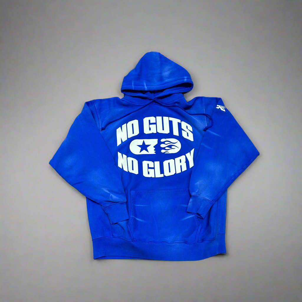 Hellstar No Guts No Glory Blue Hoodie