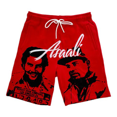 ASAALI OG CARTEL SHORTS RED