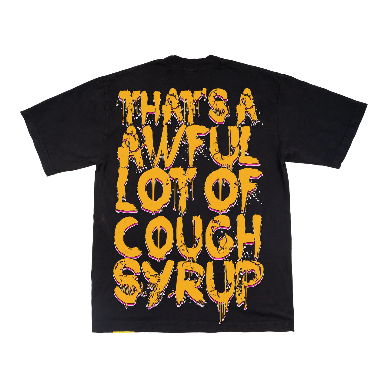 AWFUL LOT OF COUGH SYRUP CHAINSAW SHIRT