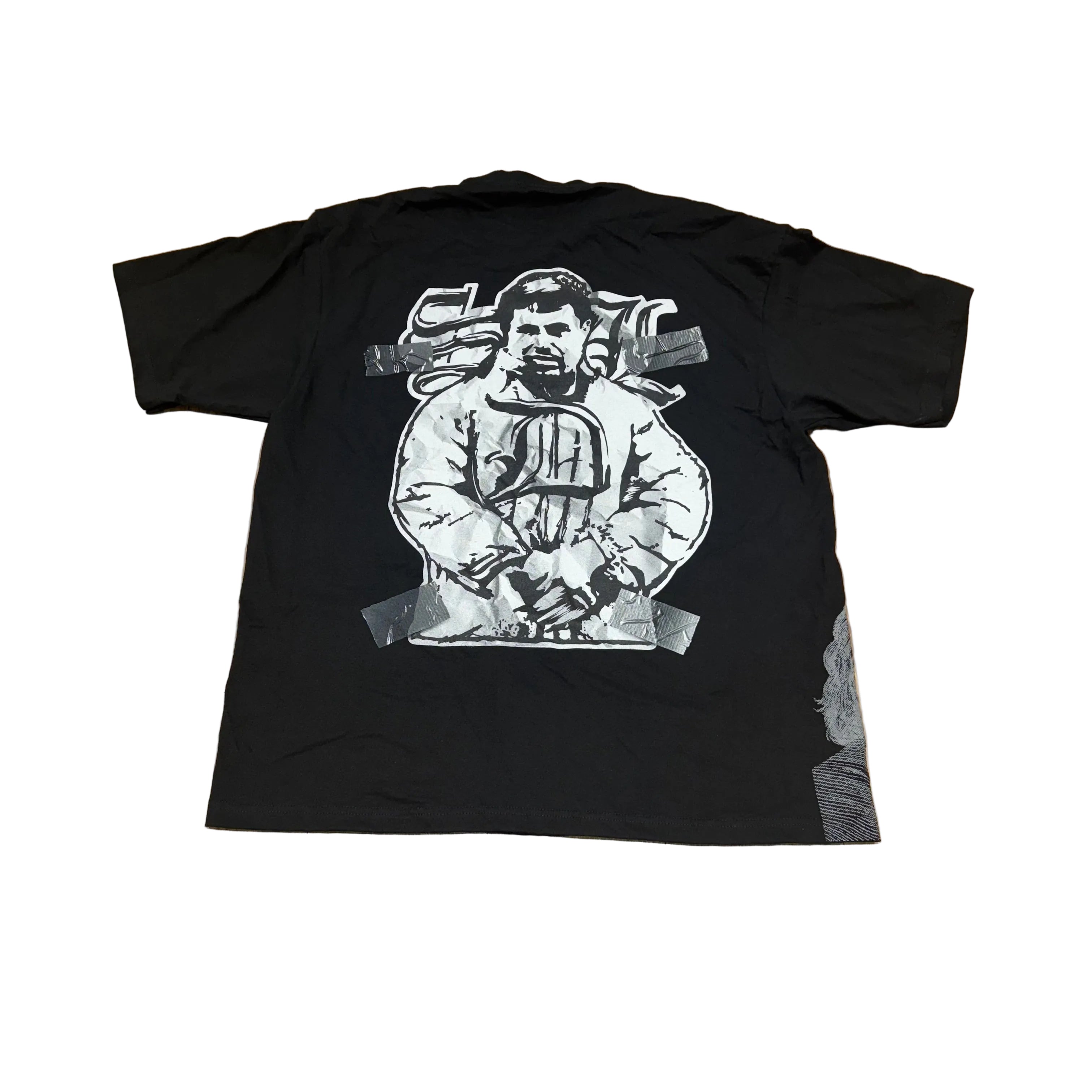 SKY DA LIMIT TAPE CHAPO BLACK TEE