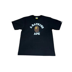 BAPE 'COLLEGE BLACK T-SHIRT