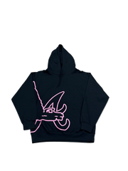 SKY DA LIMIT BLACK/PINK LA CHAPO HOODIE