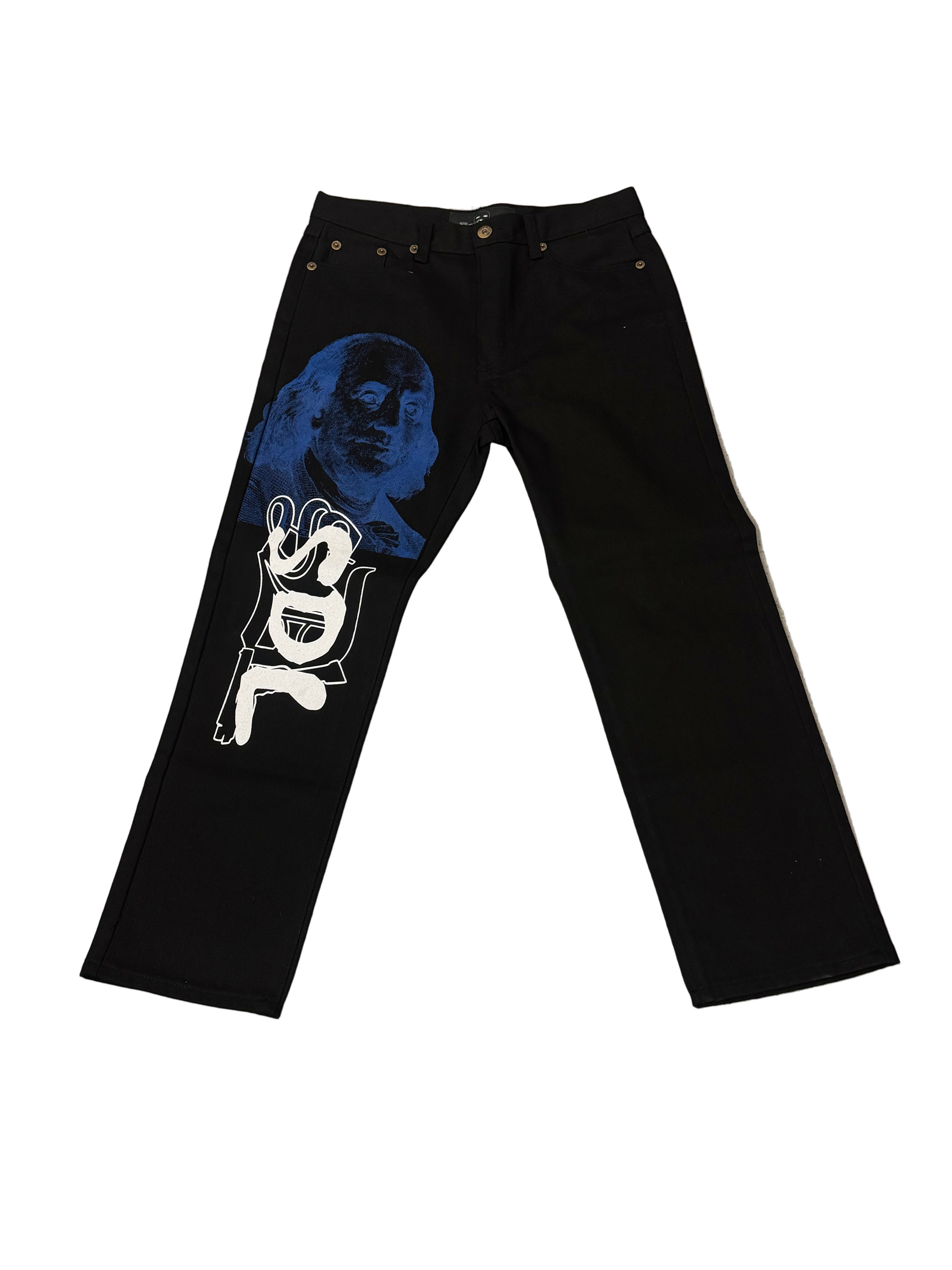 SKY DA LIMIT BLUE/BLACK BENJAMIN JEANS V2