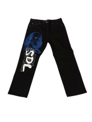 SKY DA LIMIT BLUE/BLACK BENJAMIN JEANS V2