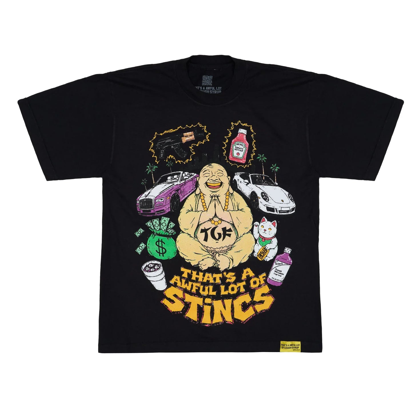 THATS A AWFUL LOT OF COUGH SYRUP "STINC TEAM" T-SHIRT