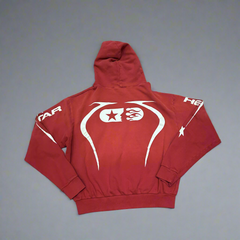 Hellstar Sports Red Hoodie