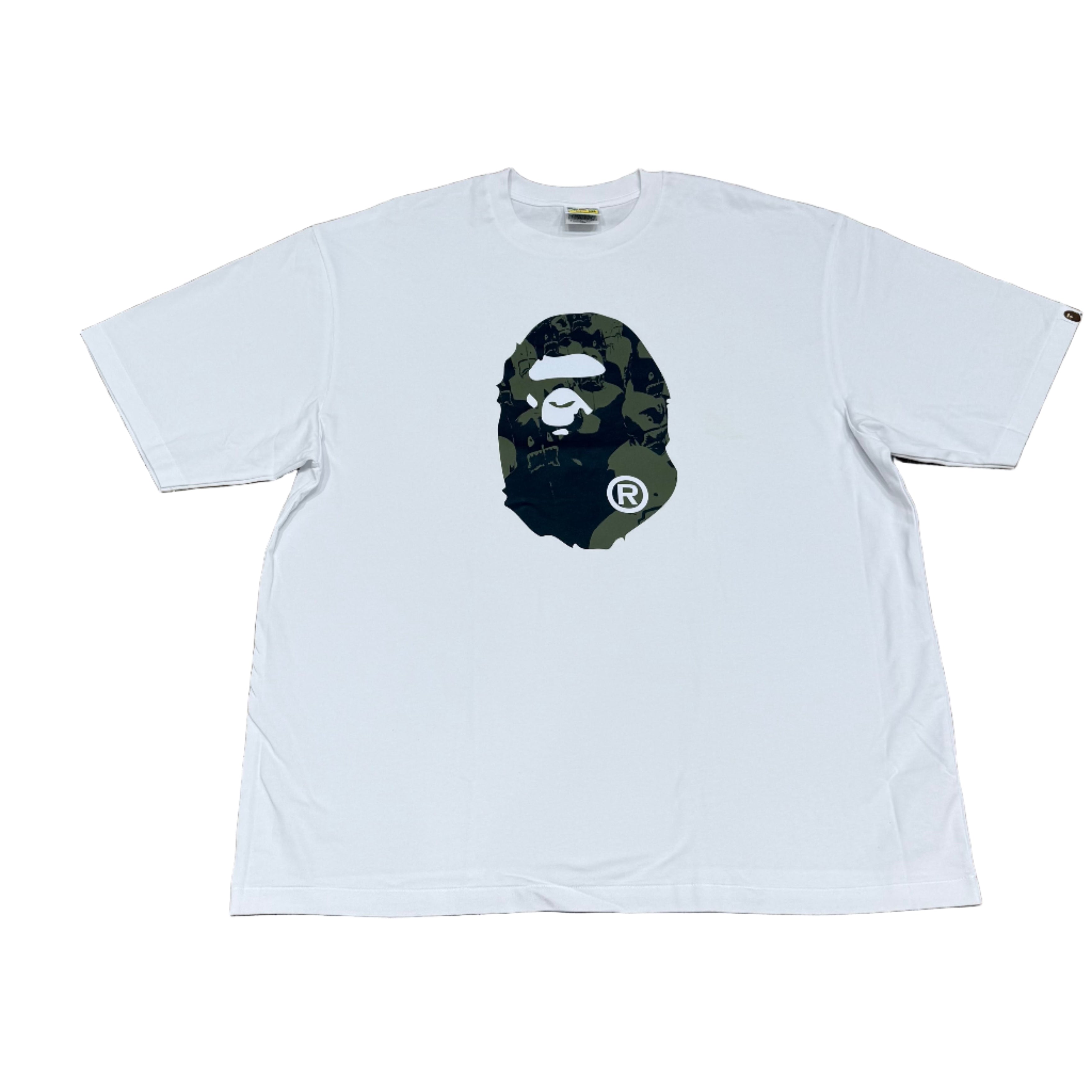 BAPE APE HEAD GREEN CAMO