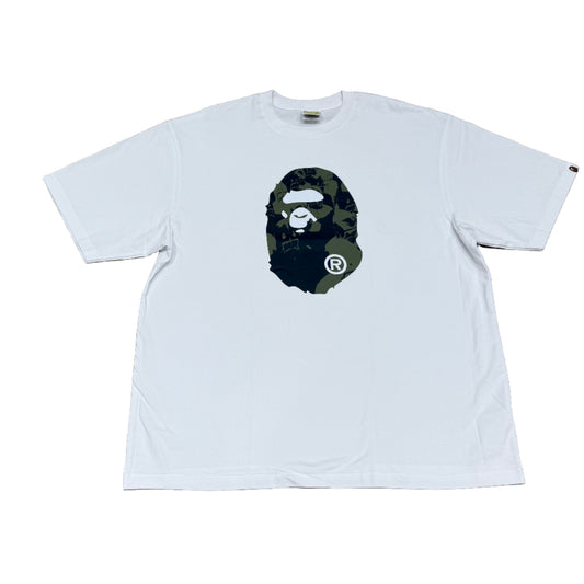BAPE APE HEAD GREEN CAMO