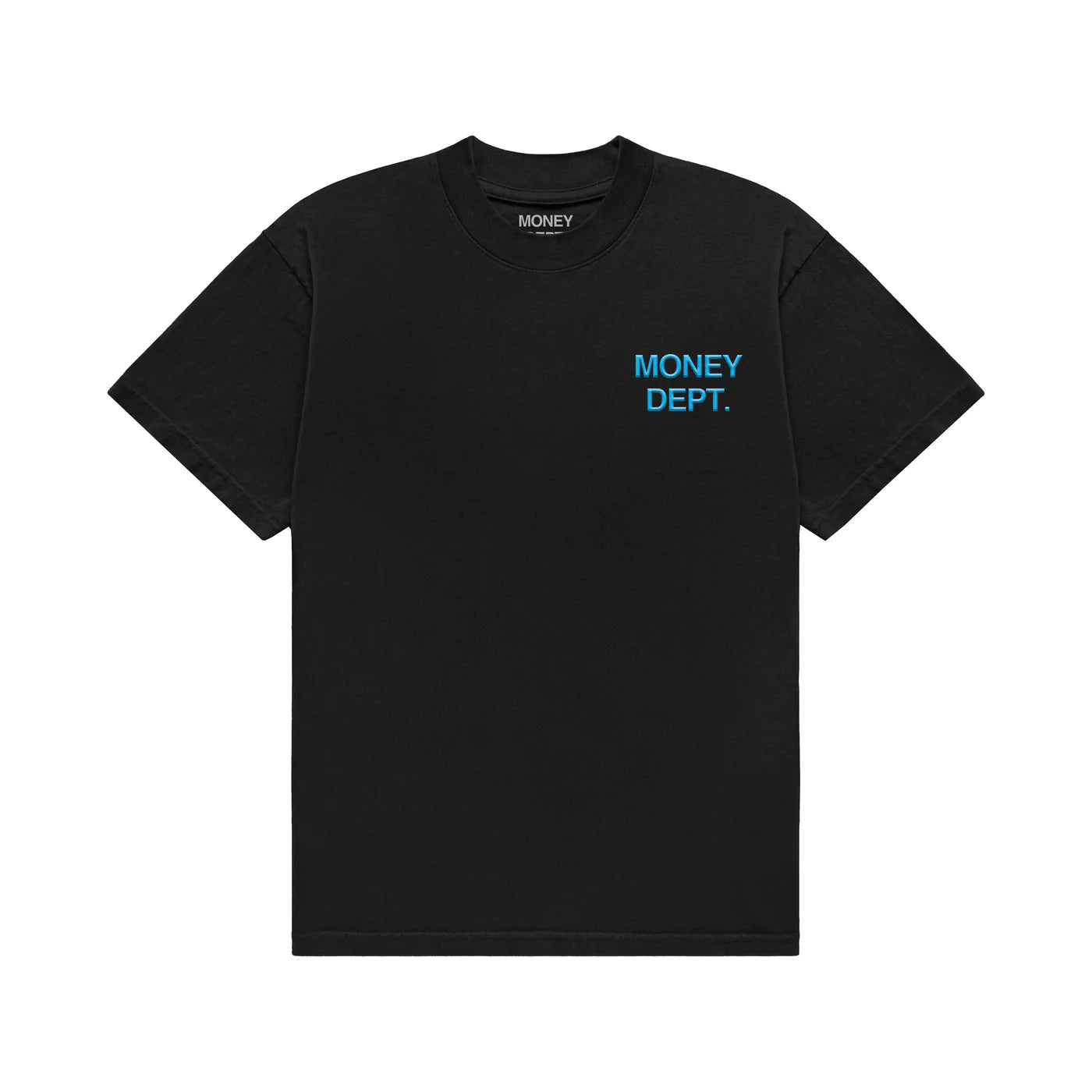 MONEY DEPT BLUE PUFF PRINT TEE