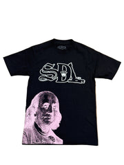 SKYS DA LIMIT PINK CHAPO/ BLACK T-SHIRT