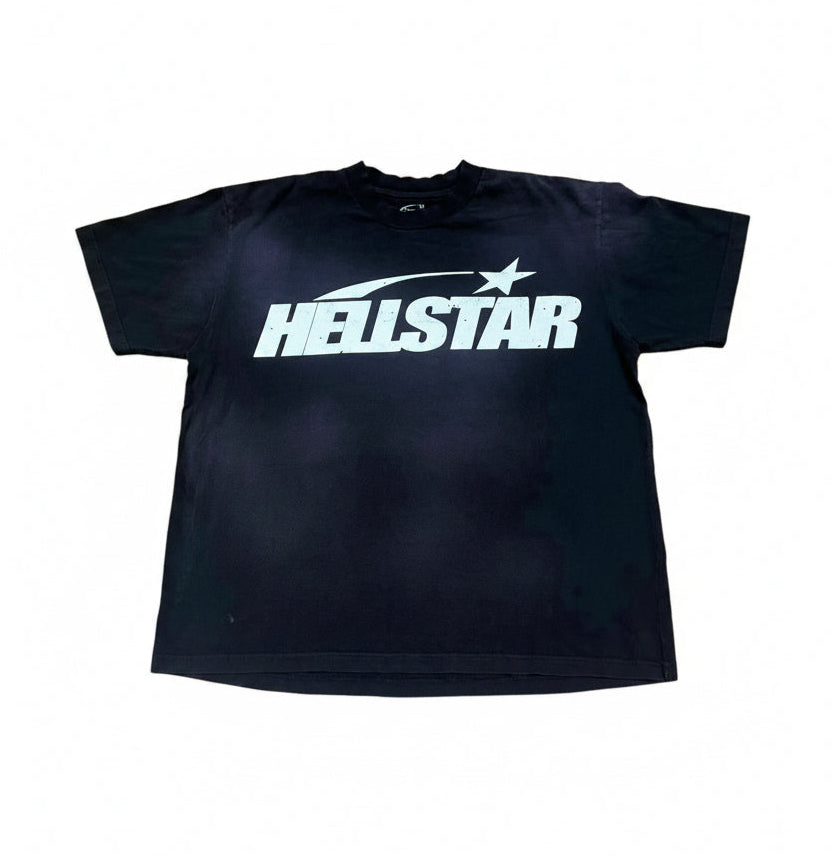 HELLSTAR OG CLASSIC BLACK T-SHIRT *LIGHTLY WORN*