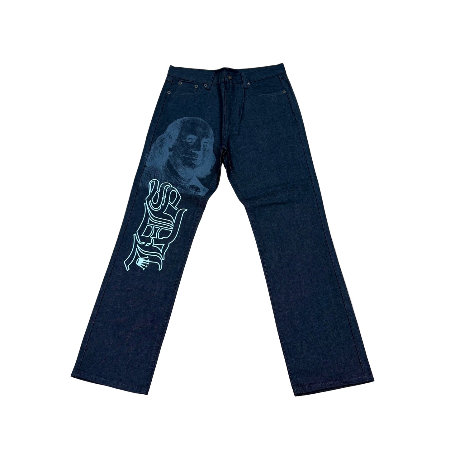 SKYS DA LIMIT LIGHT GREY BENJI JEANS