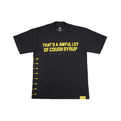 AWFUL LOT OF COUGH SYRUP CLASSIC SHIRT (BLACK/YELLOW)