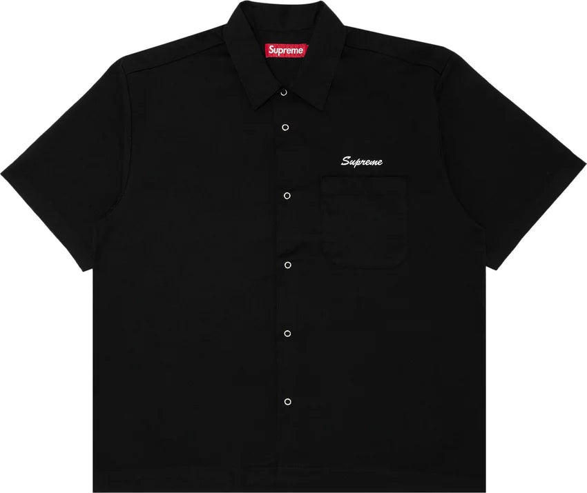 Supreme Margaret Keane Teardrop Short-Sleeve Work Shirt 'Black"