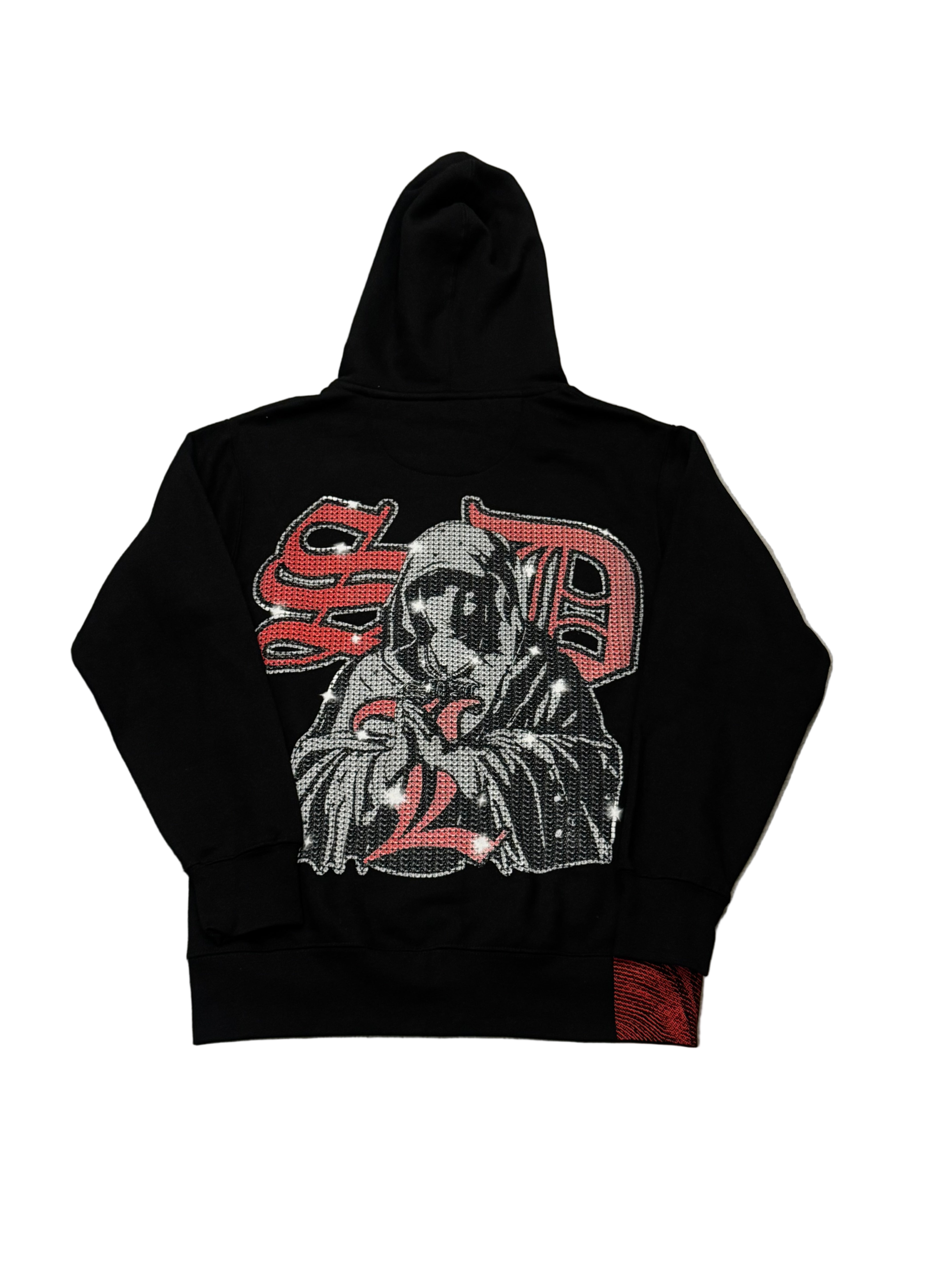 SKY DA LIMIT DIAMOND RED/BLACK VIRGIN MARY