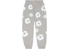DENIM TEARS COTTON WREATH GREY SWEATPANTS