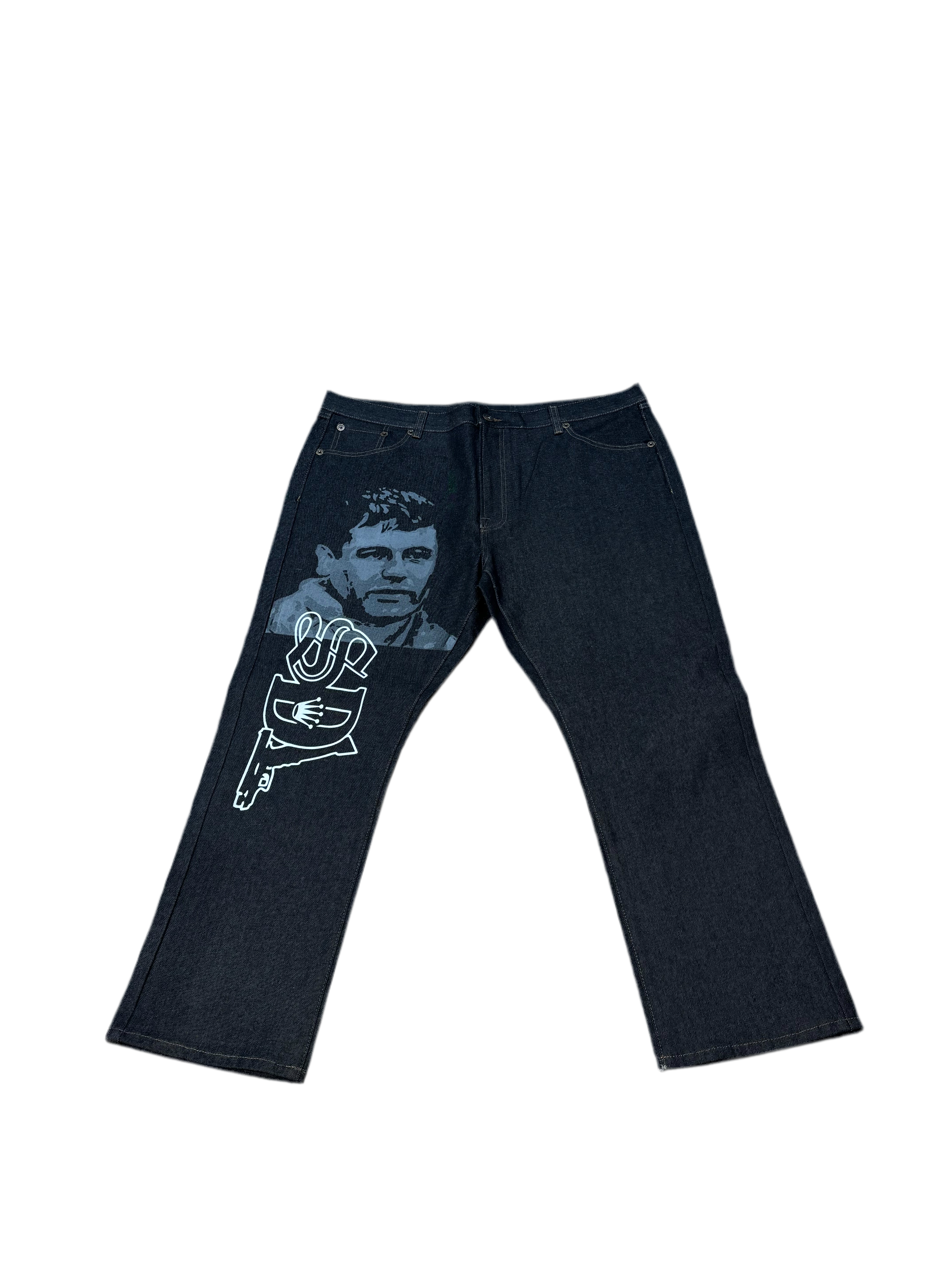 SKY DA LIMIT JEANS CHARCOAL/GREY CHAPO JEANS
