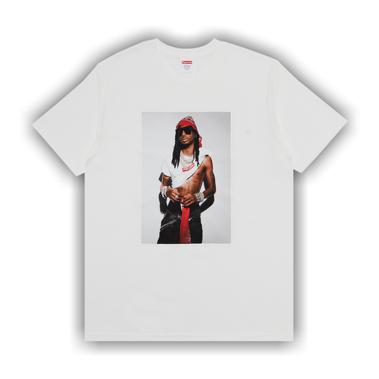 SUPREME “PLAYBOI CARTI BOX LOGO” WHITE T-SHIRT