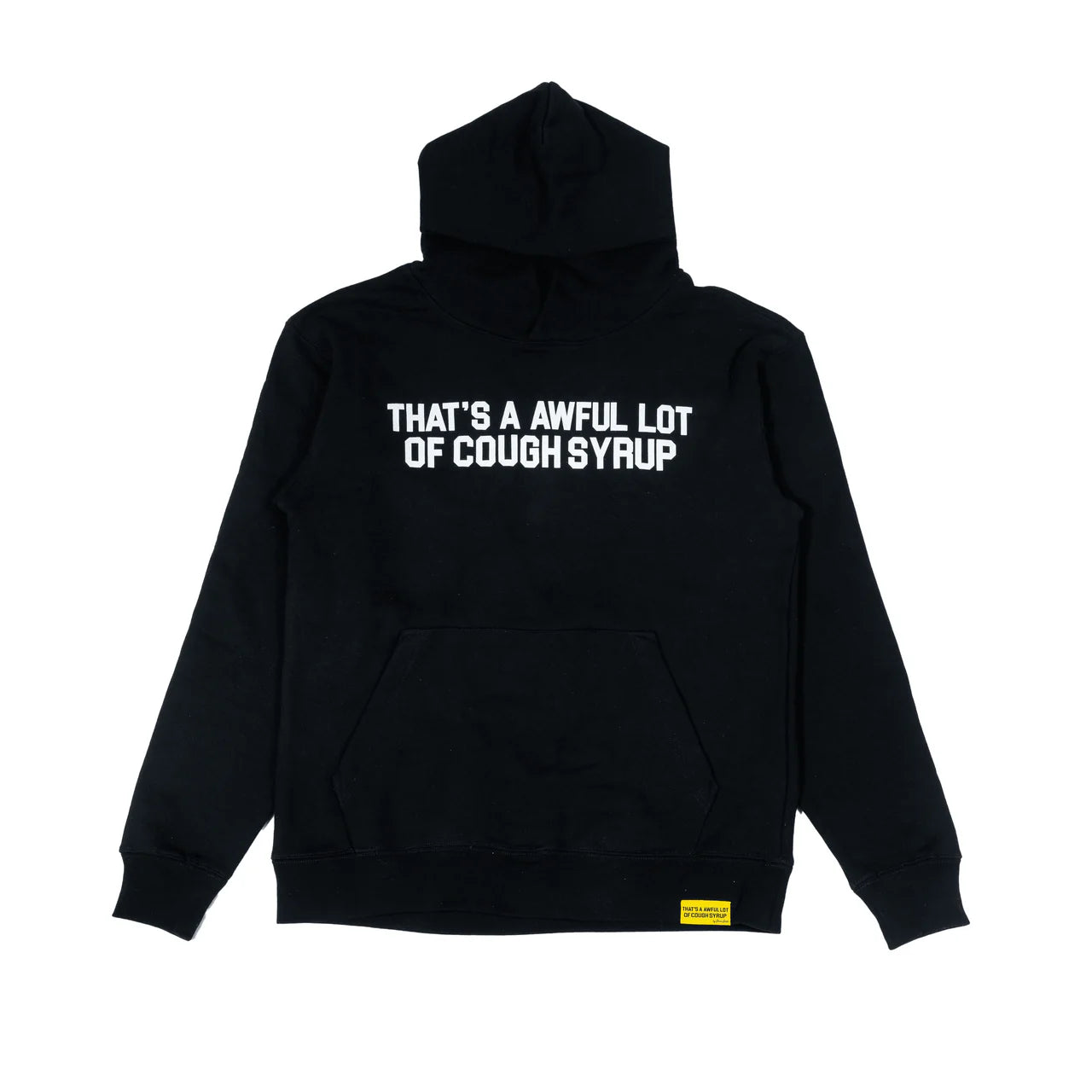 AWFUL LOT OF COUGH SYRUP CLASSIC HOODIE (BLACK)