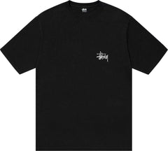 Stussy Basic Logo Black Tee