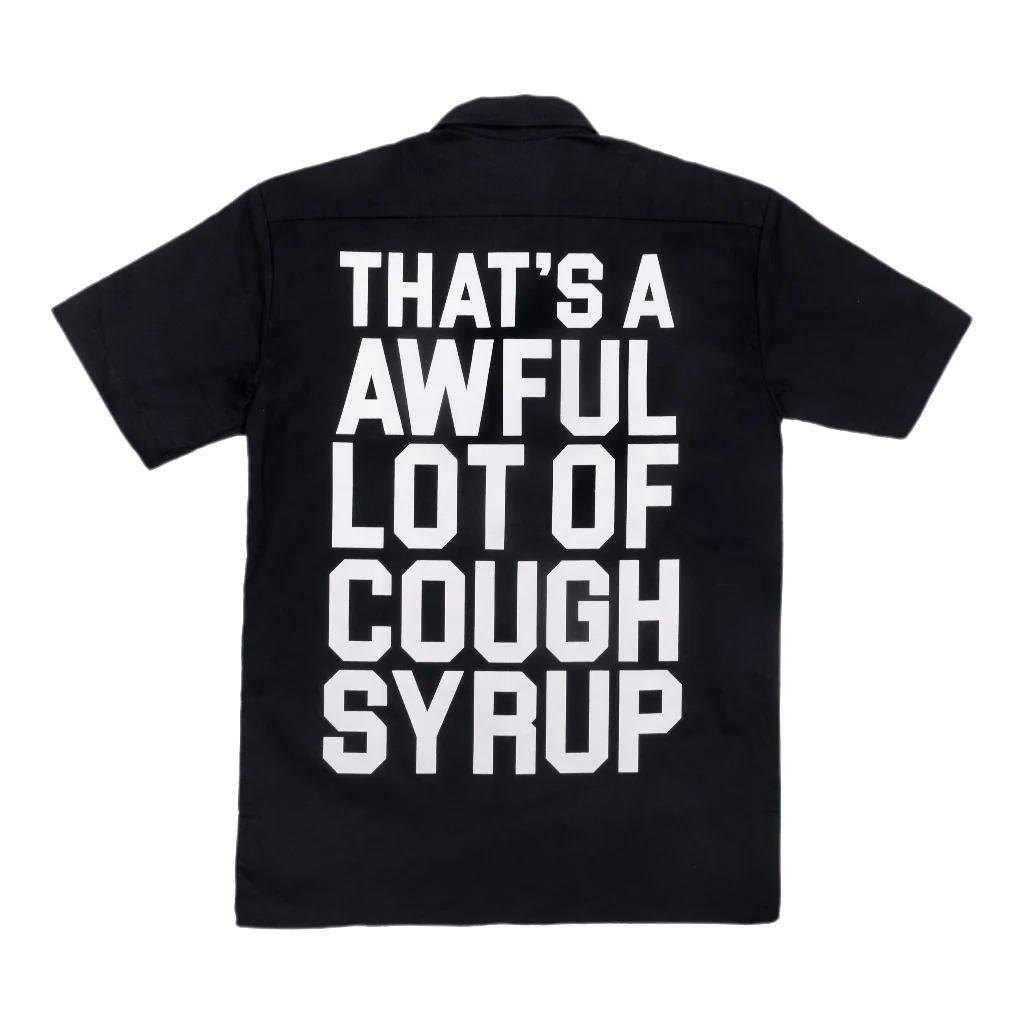 COUGH SYRUP DICKIES BUTTON DOWN "NAVY"