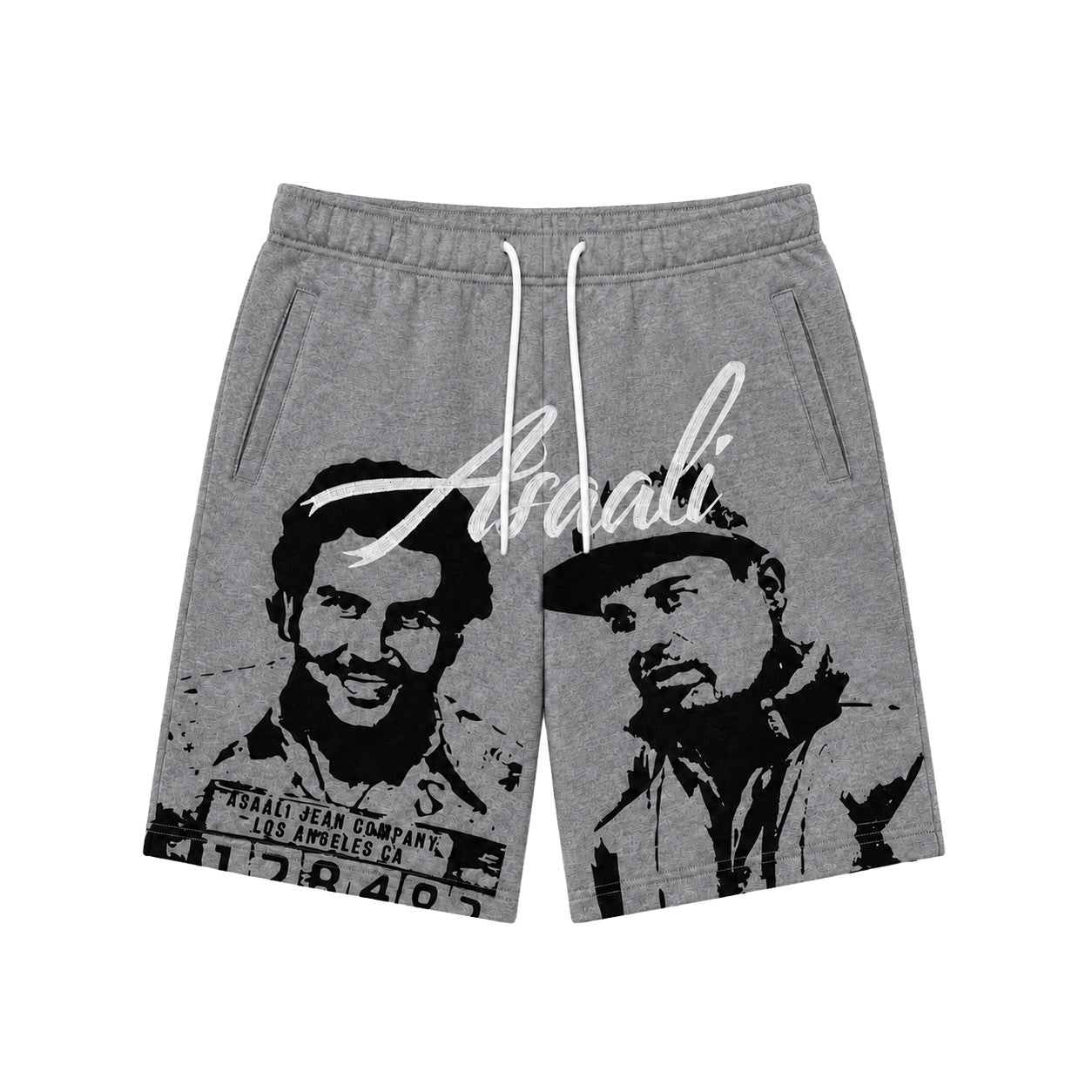 ASAALI GREY OG CARTEL SHORTS