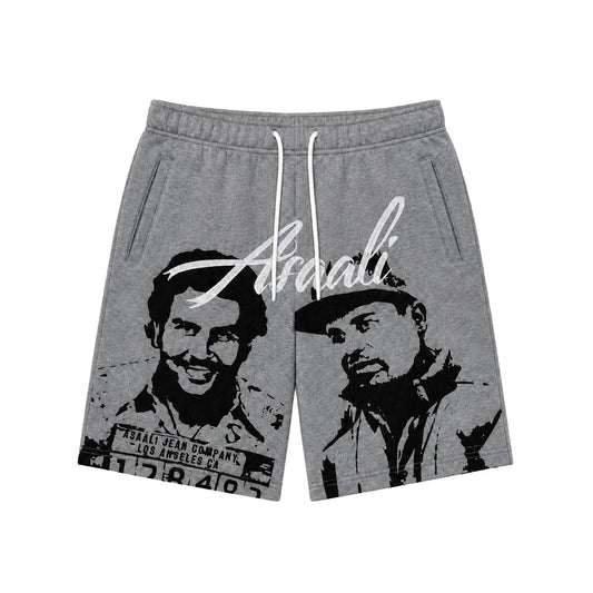 ASAALI GREY OG CARTEL SHORTS