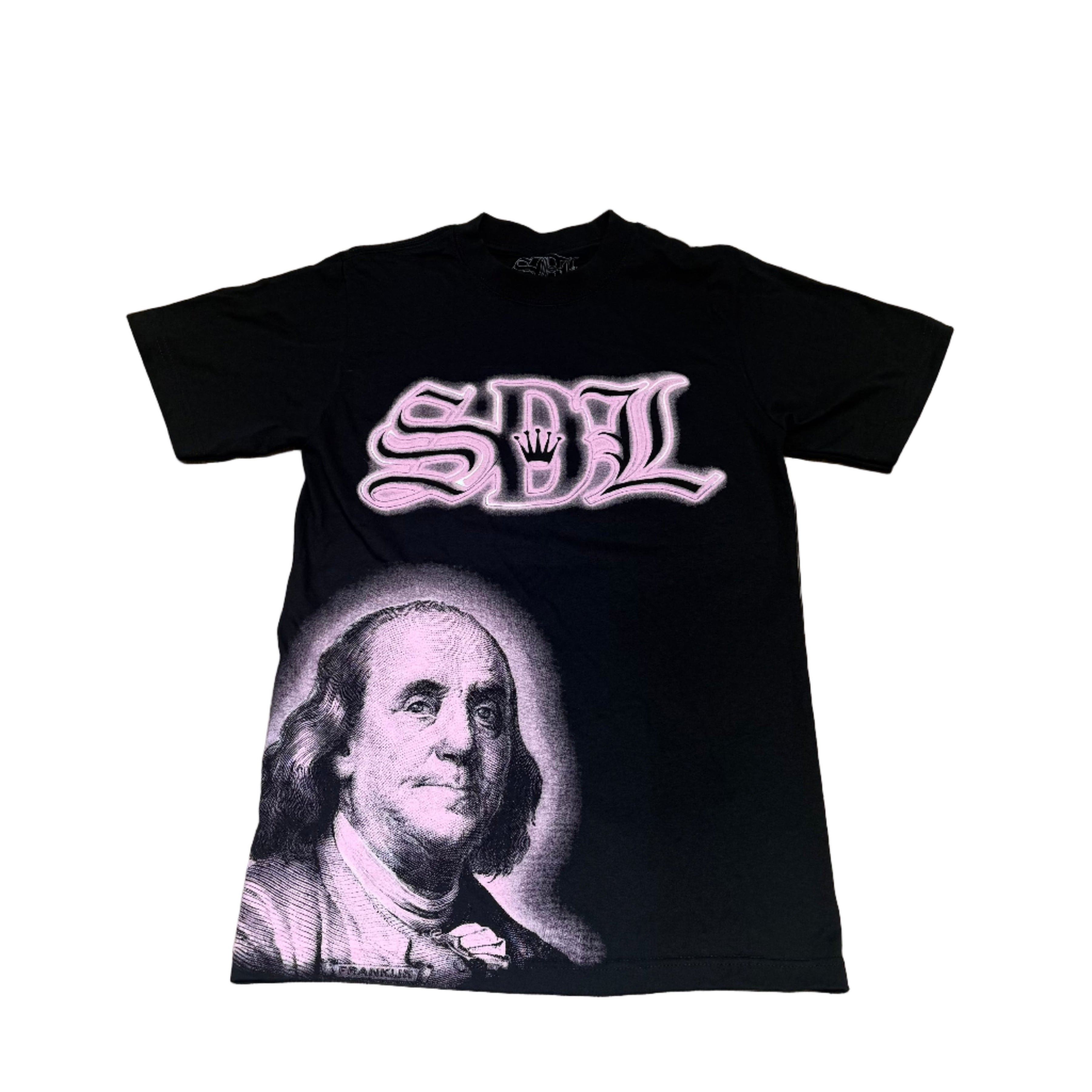 SKYS DA LIMIT PINK CHAPO AIR BRUSH T-SHIRT